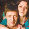 Андрей Краско с Марией Тхоржевской. Фото из журнала «Gala Биография»
